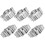 Biscuitformen Backen Silber 6 10