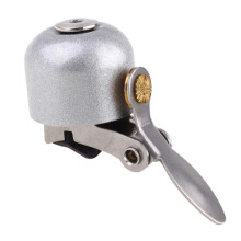 Lauter Sound Kupfer Fahrradklingel Silber Praktische Outdoor Hupe