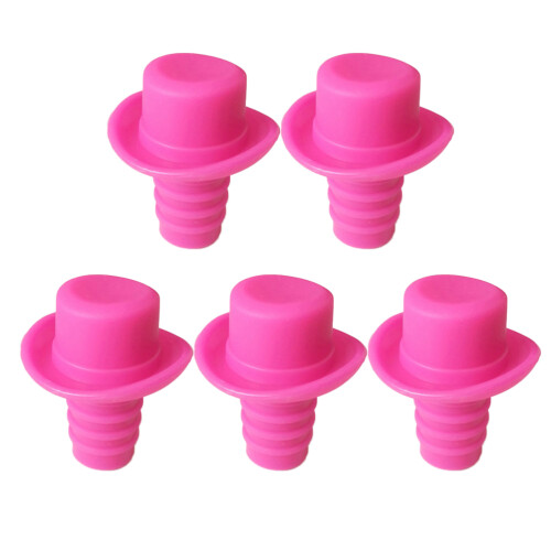 5 Stk. Silikon Stopper Für Bar Party