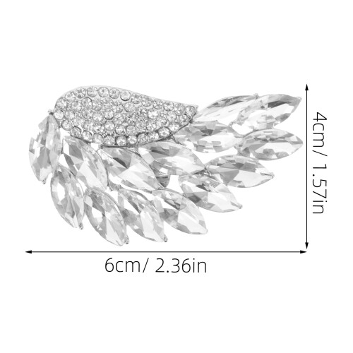 2 Schnalle 6,00x4,00x0,80 cm Silber 1