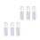 6Pièces Flacon Transparent Rechargeable Pour Et Shampooing 3