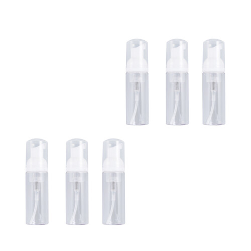 6Pièces Flacon Transparent Rechargeable Pour Et Shampooing 2