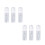 6Pièces Flacon Transparent Rechargeable Pour Et Shampooing 2
