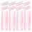 Bed Sheet Clips Pink Abs 12pcs 1.97x0.67x0.67in 1