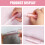 Bed Sheet Clips Pink Abs 12pcs 1.97x0.67x0.67in 8