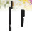 Eyebrow Brush Dubbelzijdig Zwart 1 Stuk 4
