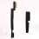 Eyebrow Brush Dubbelzijdig Zwart 1 Stuk 7