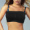 Black Gepolstertes Bustier Elastisch 5