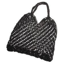 Waxiayu Schwarze Mesh Strandtasche & Obstkörbe Für Einkaufen