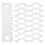 100 Lichtleiste Halter Lampe Schnalle Transparent 5