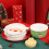 2 Keramik Servierplatte In Form Eines Weihnachtsmanns 5