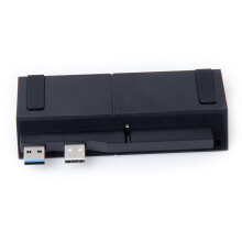 5-In-1 Extender Casual Player USB Hub Schlankes USB Hub Schwarz