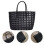 Large- Capacity Handtasche Tragetasche Stroh Gestrickt 6