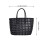 Large- Capacity Handtasche Tragetasche Stroh Gestrickt 3