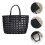 Large- Capacity Handtasche Tragetasche Stroh Gestrickt 5