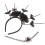 4 Sets Choker Stirnband Spinne Gothic Halloween 9