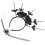 4 Sets Choker Stirnband Spinne Gothic Halloween 11