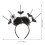 4 Sets Choker Stirnband Spinne Gothic Halloween 4