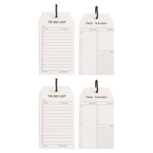 4Stück Memopapier Spiralbindung Lose Blätter Büro