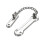 Raindrops Deurketting Bewakingsgrendel Met Veiligheidsstang 1