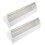 Bird Cage Food Box Taubenfuttertrog Weiß 2er Set 4