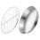 Rechteckige Grillbackform Silber 1 Satz 8