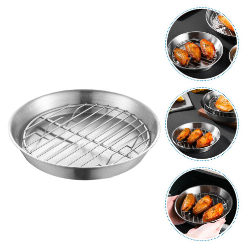 Rechteckige Grillbackform Silber 1 Satz 2