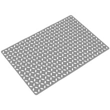 Tpe Badematte Grau 1 Stk 27,6x15,7 Zoll