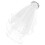 Headband Haarstecker Weiß 9