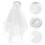 Headband Haarstecker Weiß 5