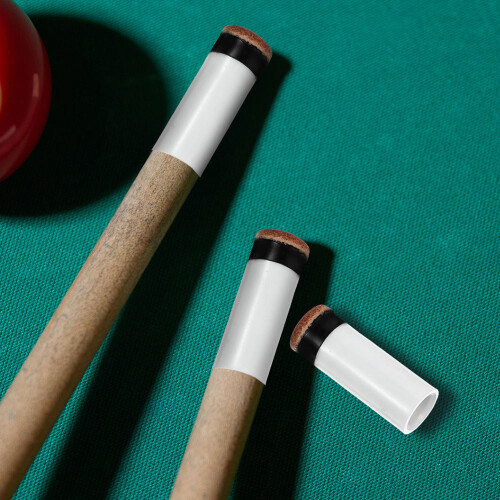 8Stück Club Ferrule Billard Kunststoff Komponente 1