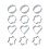 12Teilig Set Cracker Cookies Scones 1