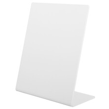 Sleek Weißer Karten-Display-Halter Für Professionelle Umgebungen