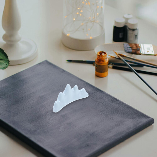 Make-Up-Pinselhalter Keramik Hellgrün Elegant Stift Büro 2