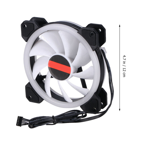 120Mm Rgb Pc-Gehäuselüfter Mit Hoher Luftdurchsatz Controller 1