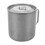 Faltbare Tasse Silber Langlebig Und Für Camping 10