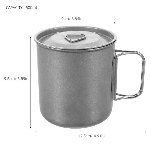 Faltbare Tasse Silber Langlebig Und Für Camping 1