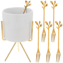 3 Sets Keramik Küchenutensilienhalter Breitmund Besteckorganizer