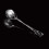 Raindrops Kuchenzange Silber 1 Set 9