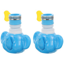 2Stück Cartoon Wasserhahnverlängerungen Anti Spritz Düse