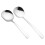 2Pz Set Cucchiai Acciaio Resistenti Cucina Argento 3