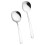 2Pz Set Cucchiai Acciaio Resistenti Cucina Argento 9