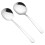 2Pz Set Cucchiai Acciaio Resistenti Cucina Argento 5