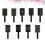 9 Magnetplatte Stab 3D Cat Eye UV Gel Nagellack Set 5