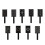 9 Magnetplatte Stab 3D Cat Eye UV Gel Nagellack Set 4