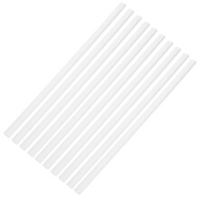 10Pièces Barres De Plastique Blanches Pour Classeurs