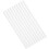 10Pièces Barres De Plastique Blanches Pour Classeurs 8