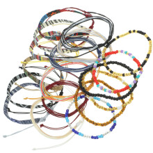 18 Teile Handgemachte Armband Mit Perlen Für Männer Strandmode