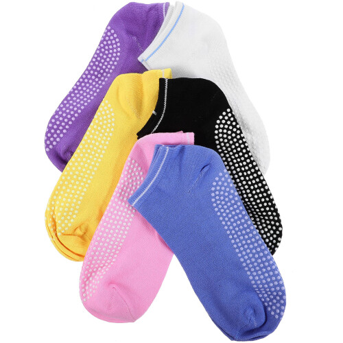 Non-Slip Polyester Katoen 6 Paar 2