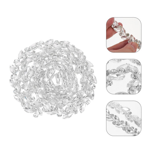 Rhinestone Dicht Ketting Randafwerking Accessoires Set 2